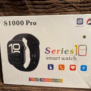 S1000 Pro Black Smart Watch